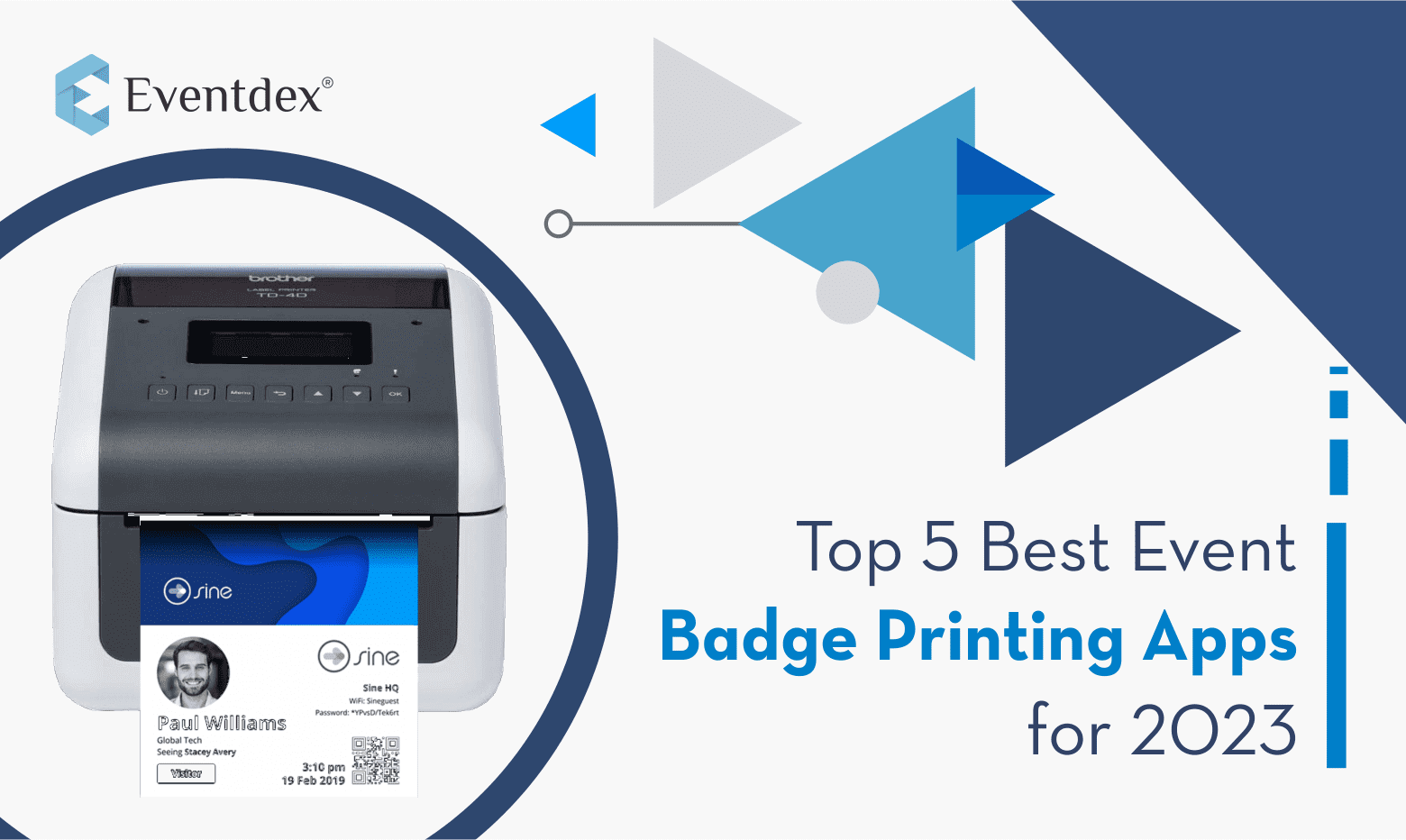badge printing app